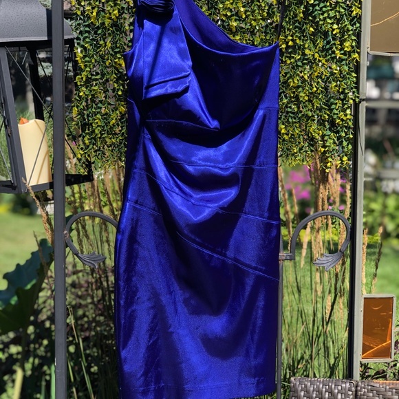 Josh & Jazz colbalt blue dress Sz S - Picture 1 of 13